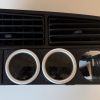 VW Golf 3 Radioschacht Blende f. 3 Zusatzinstrumente (52/53mm)