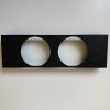 VW Golf 3 Radioschacht Blende f. 2 Zusatzinstrumente (52/53mm)